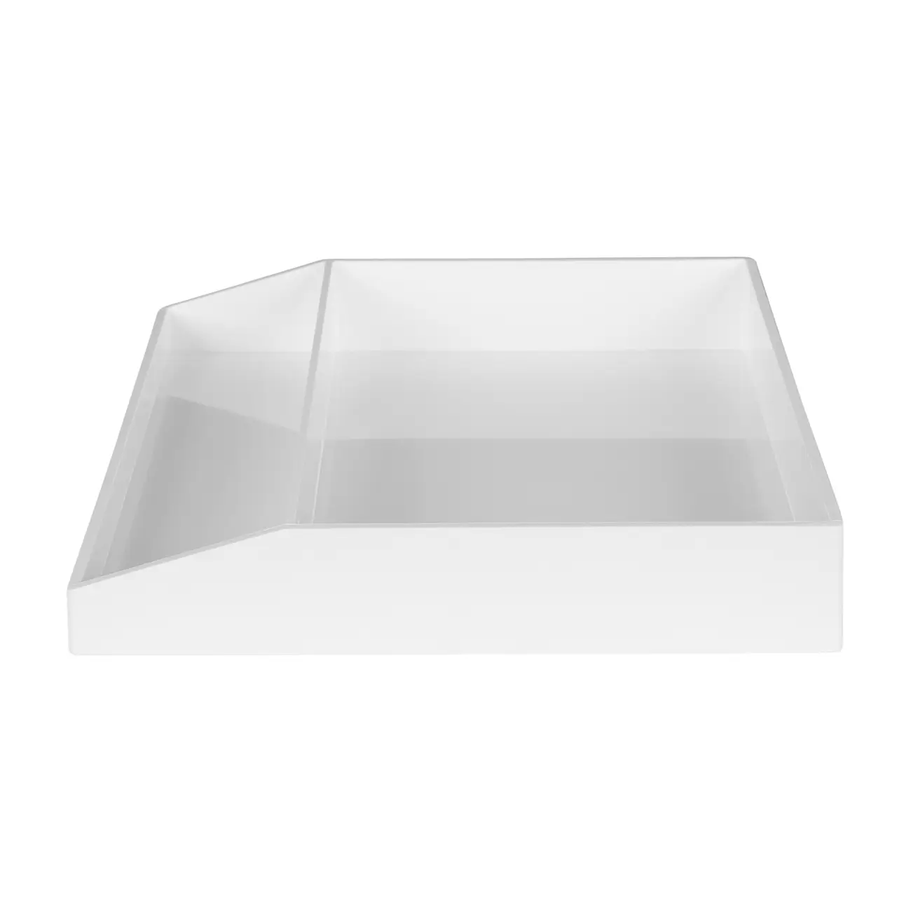 ORGANIZADOR DE MESA GAVETAS DUPLO AESTHETIC - BRANCO - Foto 3