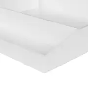 ORGANIZADOR DE MESA GAVETAS DUPLO AESTHETIC - BRANCO - Foto 4