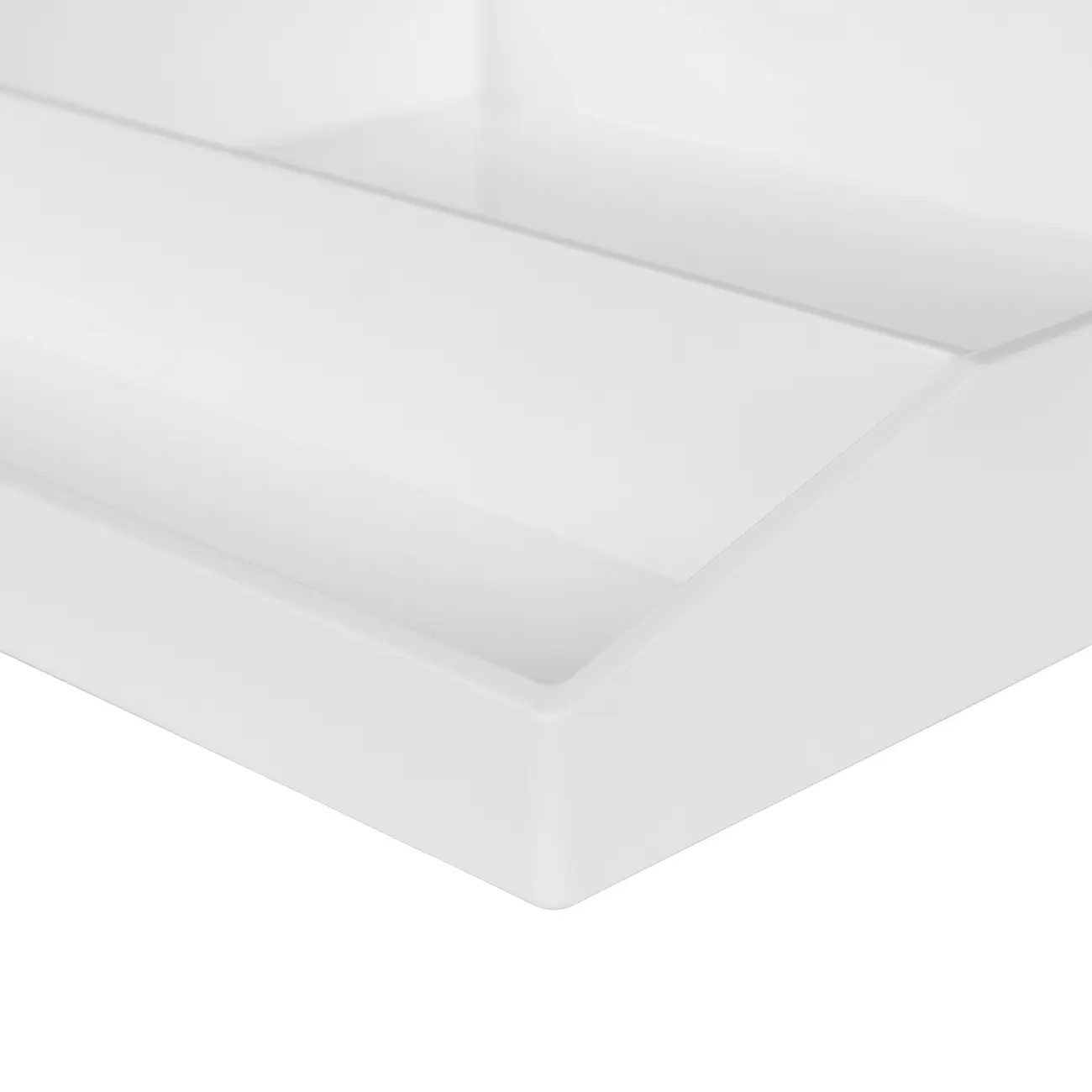 ORGANIZADOR DE MESA GAVETAS DUPLO AESTHETIC - BRANCO - Foto 4
