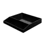 ORGANIZADOR DE MESA GAVETAS DUPLO AESTHETIC - PRETO - Foto 2