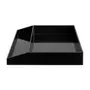ORGANIZADOR DE MESA GAVETAS DUPLO AESTHETIC - PRETO - Foto 3
