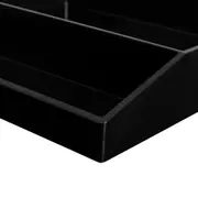 ORGANIZADOR DE MESA GAVETAS DUPLO AESTHETIC - PRETO - Foto 4