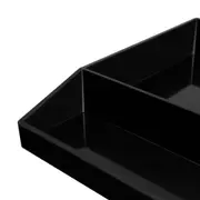 ORGANIZADOR DE MESA GAVETAS DUPLO AESTHETIC - PRETO - Foto 5