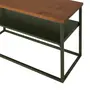 MESA LATERAL 70 CM X 25 CM SHELVES - MUSGO/NOZES - Foto 5