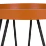 MESA LATERAL REDONDA 46 CM ALLDAY - PRETO/TERRACOTA - Foto 3