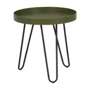 MESA LATERAL REDONDA 46 CM ALLDAY - PRETO/MUSGO - Foto 2