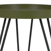 MESA LATERAL REDONDA 46 CM ALLDAY - PRETO/MUSGO - Foto 3