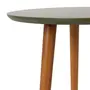 MESA LATERAL REDONDA 45 CM TRIWOOD - NOZES/MUSGO - Foto 3