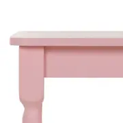 MESA INFANTIL 68 CM X 52 CM COUNTRY - ROSA CLARO - Foto 4
