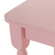 MESA INFANTIL 68 CM X 52 CM COUNTRY - ROSA CLARO - Foto 5