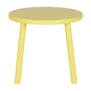 MESA INFANTIL REDONDA 60 CM VIK - LIMÃO SICILIANO - Foto 1