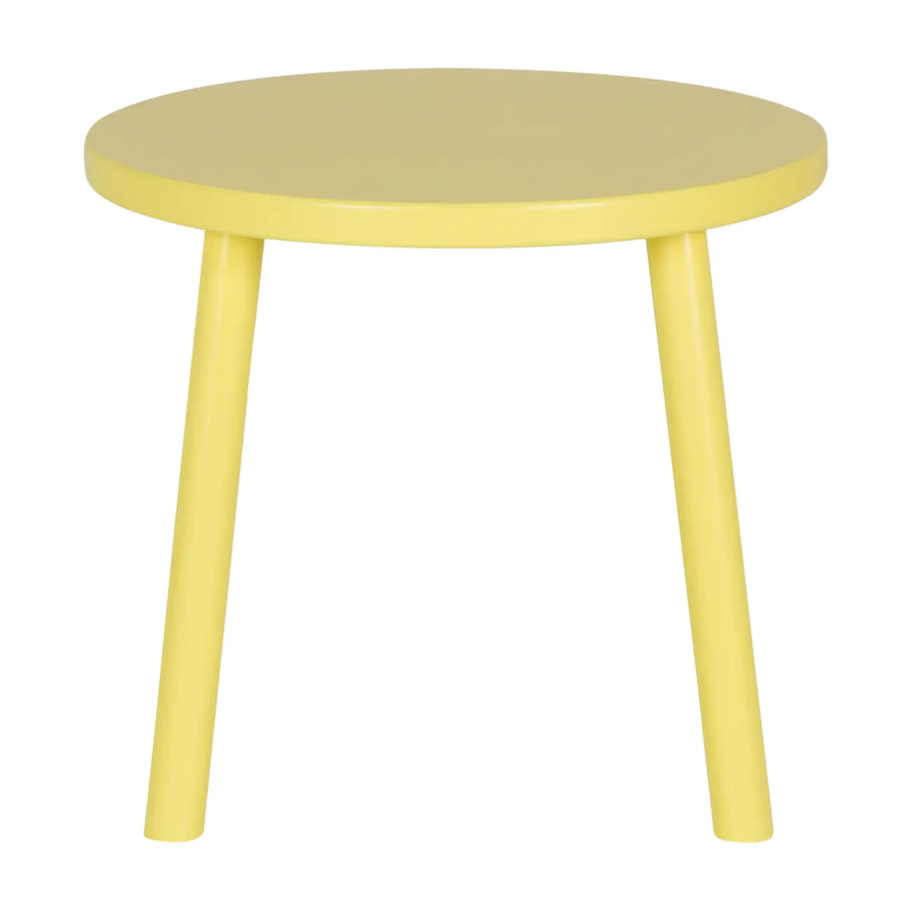 MESA INFANTIL REDONDA 60 CM VIK - LIMÃO SICILIANO - Foto 1