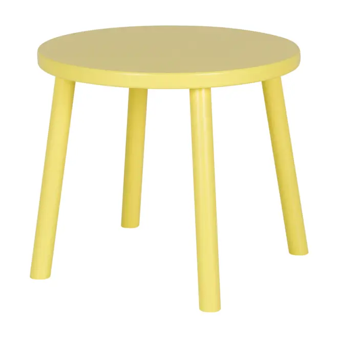 MESA INFANTIL REDONDA 60 CM VIK - LIMÃO SICILIANO - Foto 2
