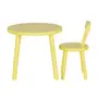 MESA INFANTIL REDONDA 60 CM VIK - LIMÃO SICILIANO - Foto 4