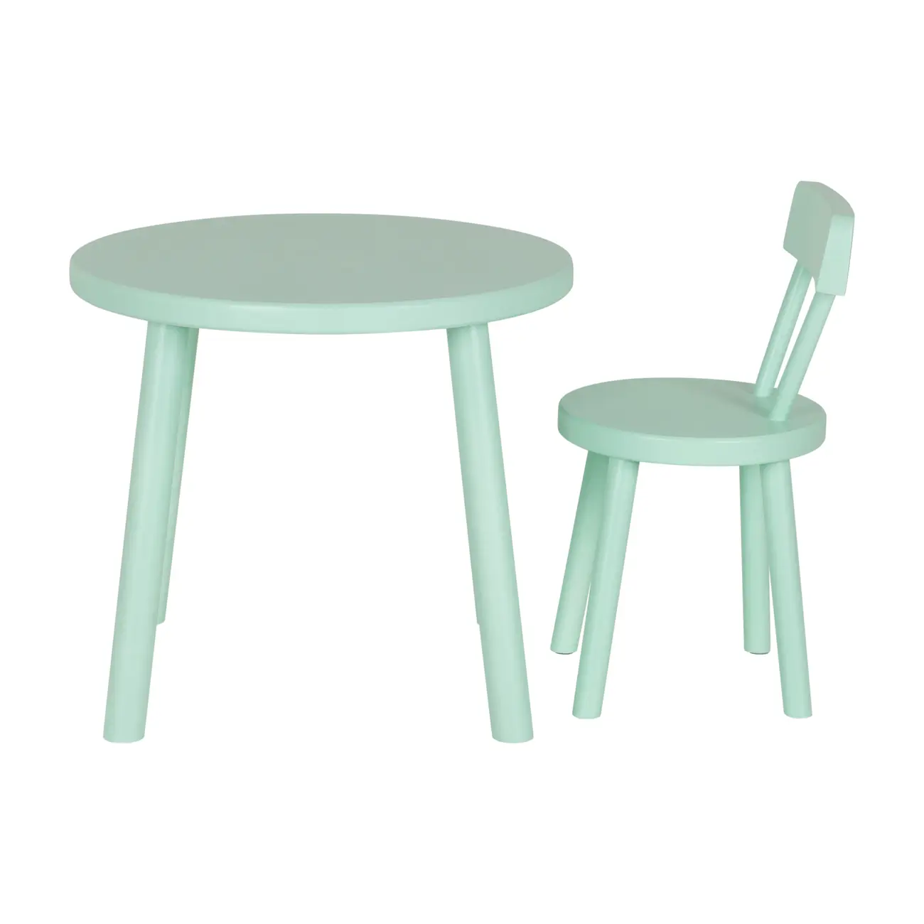MESA INFANTIL REDONDA 60 CM VIK - SORBET DE MENTA - Foto 4