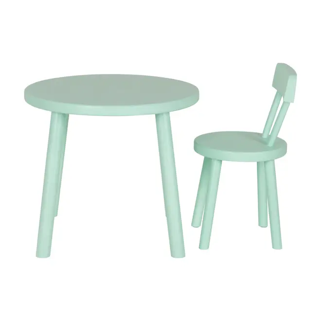 MESA INFANTIL REDONDA 60 CM VIK - SORBET DE MENTA - Foto 4