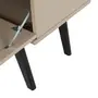 BUFFET 3 PORTAS/1 GAVETA 1,40 M X 40 CM BARTÔ - CAMELO/PRETO - Foto 7