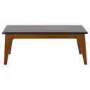 NOZES/PRETO - MESA DE CENTRO 90 CM X 50 CM ADAMS