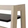 ESTANTE 64 CM X 1,42 M CAMÉLIA - NATURAL WASHED/PRETO - Foto 5