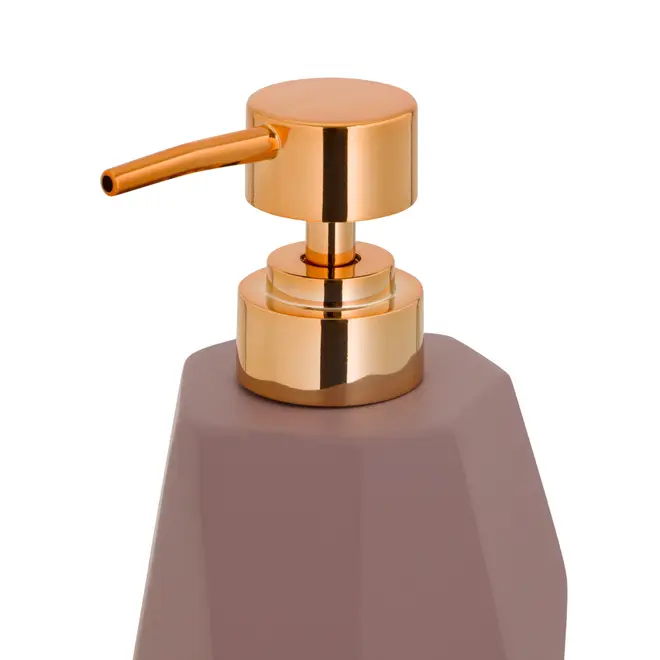PORTA-SABONETE LÍQUIDO ALBERS - RUBY MOCHA/COBRE - Foto 4