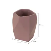 PORTA-ESCOVA PASTA ALBERS - RUBY MOCHA - Foto 7