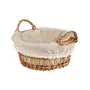 CESTO REDONDO 25 CM X 25 CM X 17 CM BOULE - FIBRA CLARA/ BEGE - Foto 2