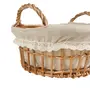 CESTO REDONDO 25 CM X 25 CM X 17 CM BOULE - FIBRA CLARA/ BEGE - Foto 5
