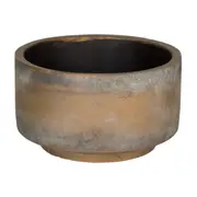 CACHEPÔ 10 CM BETON JOINT - OLD COPPER - Foto 1