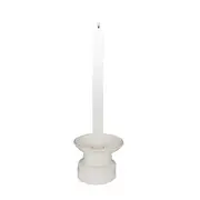 CASTIÇAL 8 CM CHALEUR - BRANCO - Foto 2