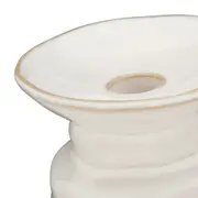CASTIÇAL 8 CM CHALEUR - BRANCO - Foto 3