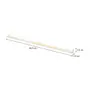 PRATELEIRA 3,5 CM X 82 CM X 7 CM FOLDING - BRANCO/MADEIRA NATURAL - Foto 4