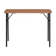 MESA APARADOR 1 M X 45 CM CLAVE - PRETO/EUCALIPTO - Foto 1