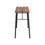 MESA APARADOR 1 M X 45 CM CLAVE - PRETO/EUCALIPTO - Foto 3