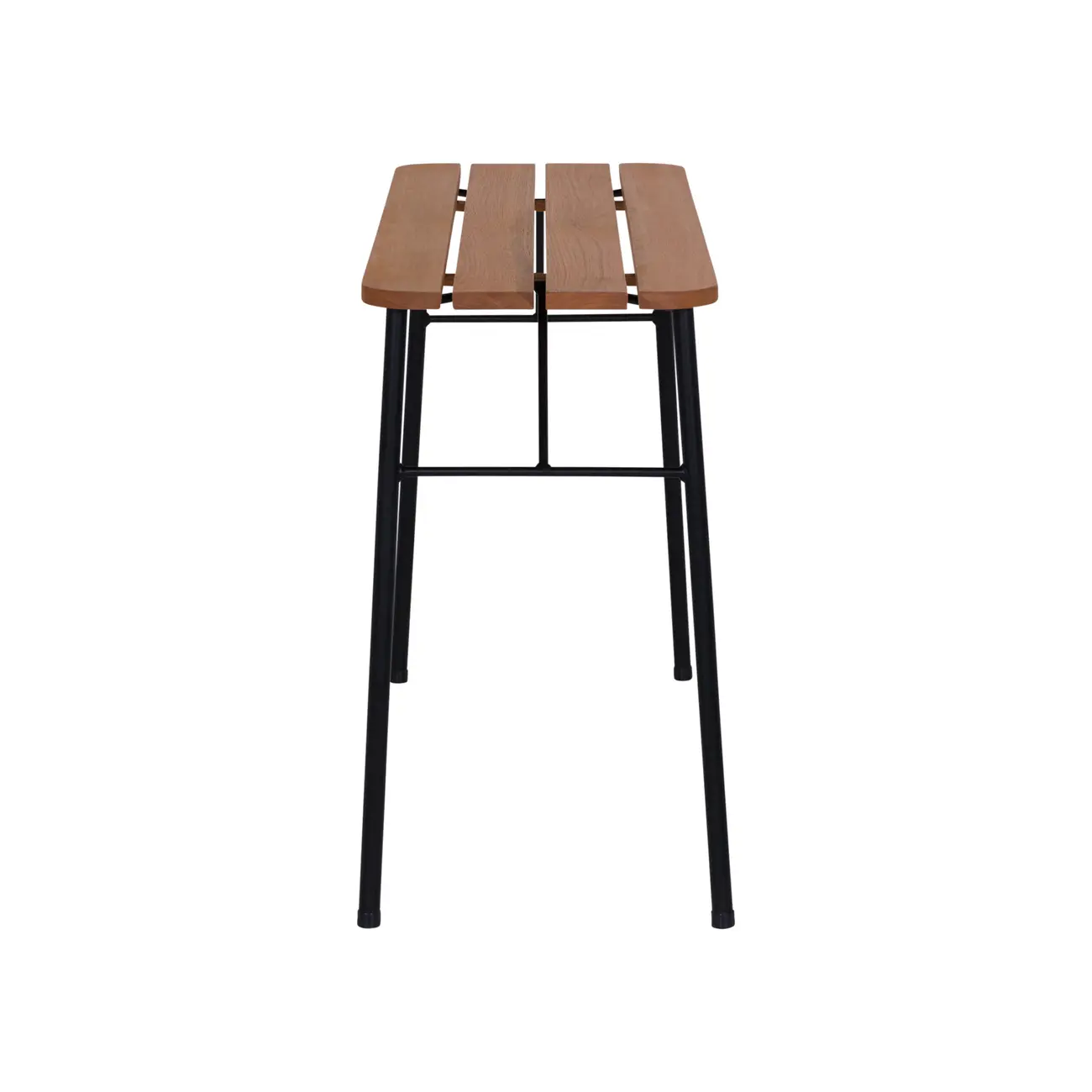 MESA APARADOR 1 M X 45 CM CLAVE - PRETO/EUCALIPTO - Foto 3