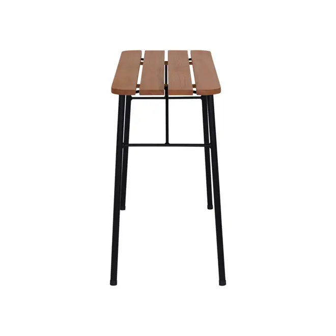 MESA APARADOR 1 M X 45 CM CLAVE - PRETO/EUCALIPTO - Foto 3