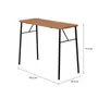 MESA APARADOR 1 M X 45 CM CLAVE - PRETO/EUCALIPTO - Foto 6