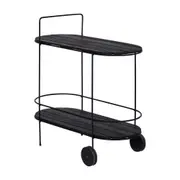 CARRINHO FLOREIRA 74 CM X 38 CM SOW - PRETO/PRETO - Foto 2
