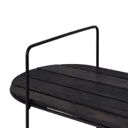 CARRINHO FLOREIRA 74 CM X 38 CM SOW - PRETO/PRETO - Foto 4