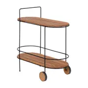 CARRINHO FLOREIRA 74 CM X 38 CM SOW - PRETO/EUCALIPTO - Foto 2