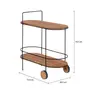 CARRINHO FLOREIRA 74 CM X 38 CM SOW - PRETO/EUCALIPTO - Foto 6