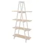 ESTANTE 90 CM X 1,80 M STAIRS - BRANCO/NATURAL WASHED - Foto 2