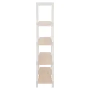 ESTANTE 90 CM X 1,80 M STAIRS - BRANCO/NATURAL WASHED - Foto 3