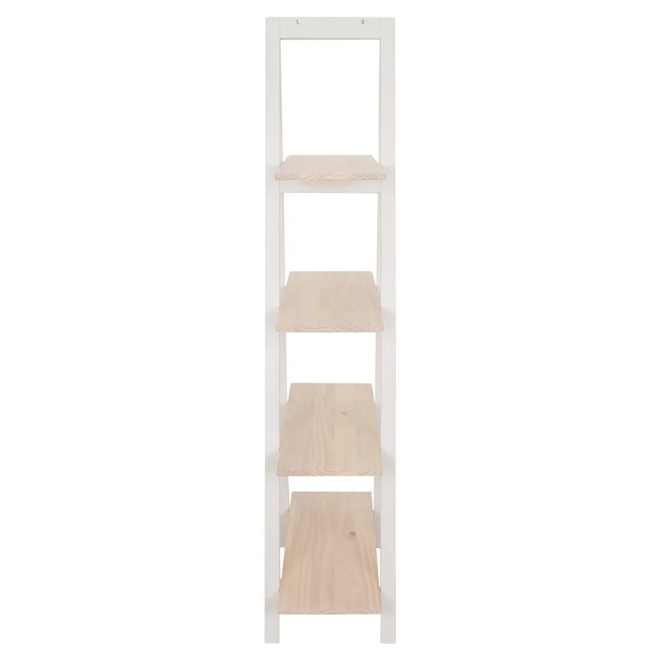 ESTANTE 90 CM X 1,80 M STAIRS - BRANCO/NATURAL WASHED - Foto 3