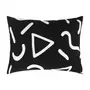FRONHA 50 CM X 70 CM GOING WILD - PRETO/ OFFWHITE - Foto 1