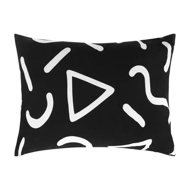 FRONHA 50 CM X 70 CM GOING WILD - PRETO/ OFFWHITE - Foto 1