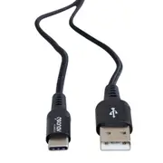 CABO USB-C TECH PLUS - PRETO/PRATA - Foto 3