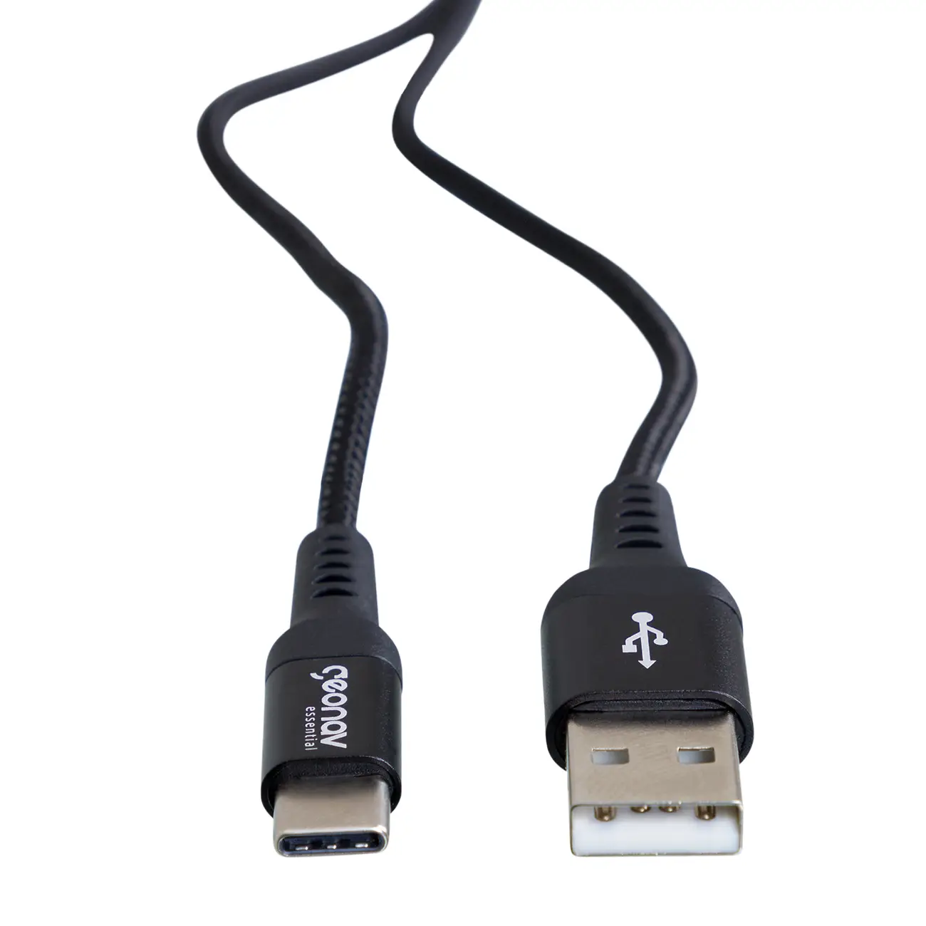 CABO USB-C TECH PLUS - PRETO/PRATA - Foto 3