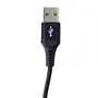 CABO USB-C TECH PLUS - PRETO/PRATA - Foto 4