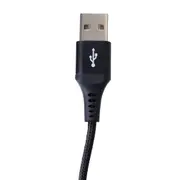 CABO USB-C TECH PLUS - PRETO/PRATA - Foto 4