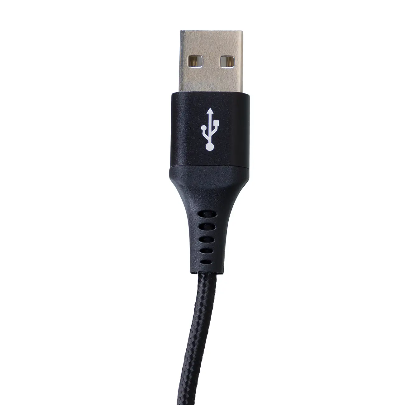 CABO USB-C TECH PLUS - PRETO/PRATA - Foto 4
